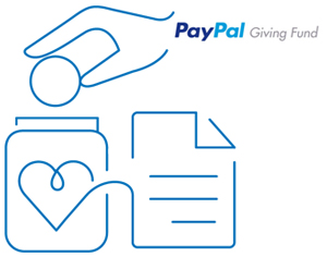 paypal giving fund logo